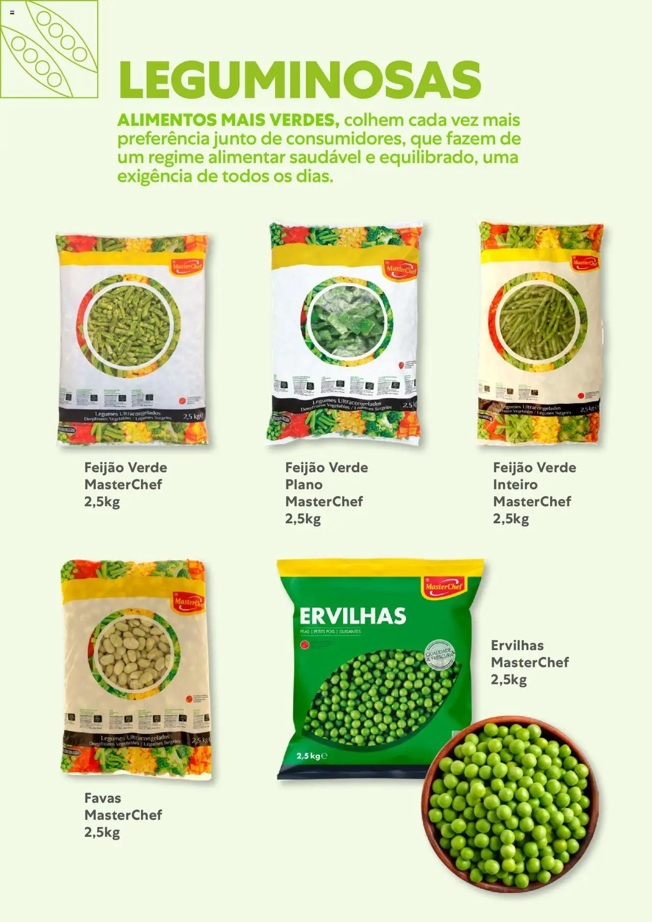 Recheio - Congelados do Mar e da Terra │ válido de 14/07/2025 | Página: 28 | Produtos: Leguminosas, Favas, Legumes, Feijão