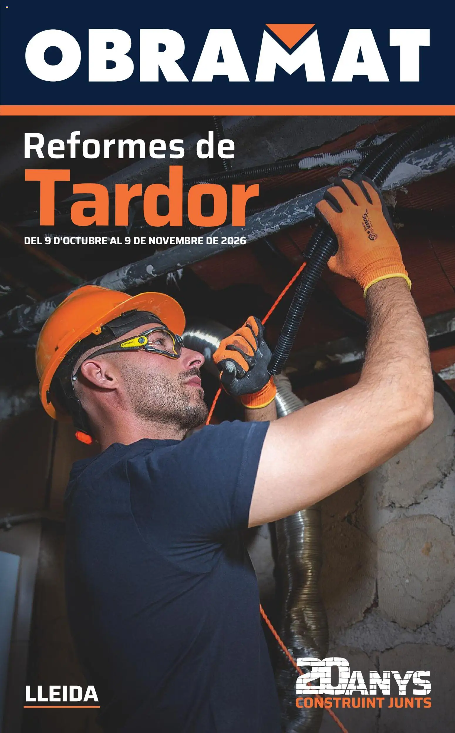 Obramat - Reformas Otono Imprenta Almacenes 25 Lleida 2026 │ válido desde el 09/10/2026 | Página: 1