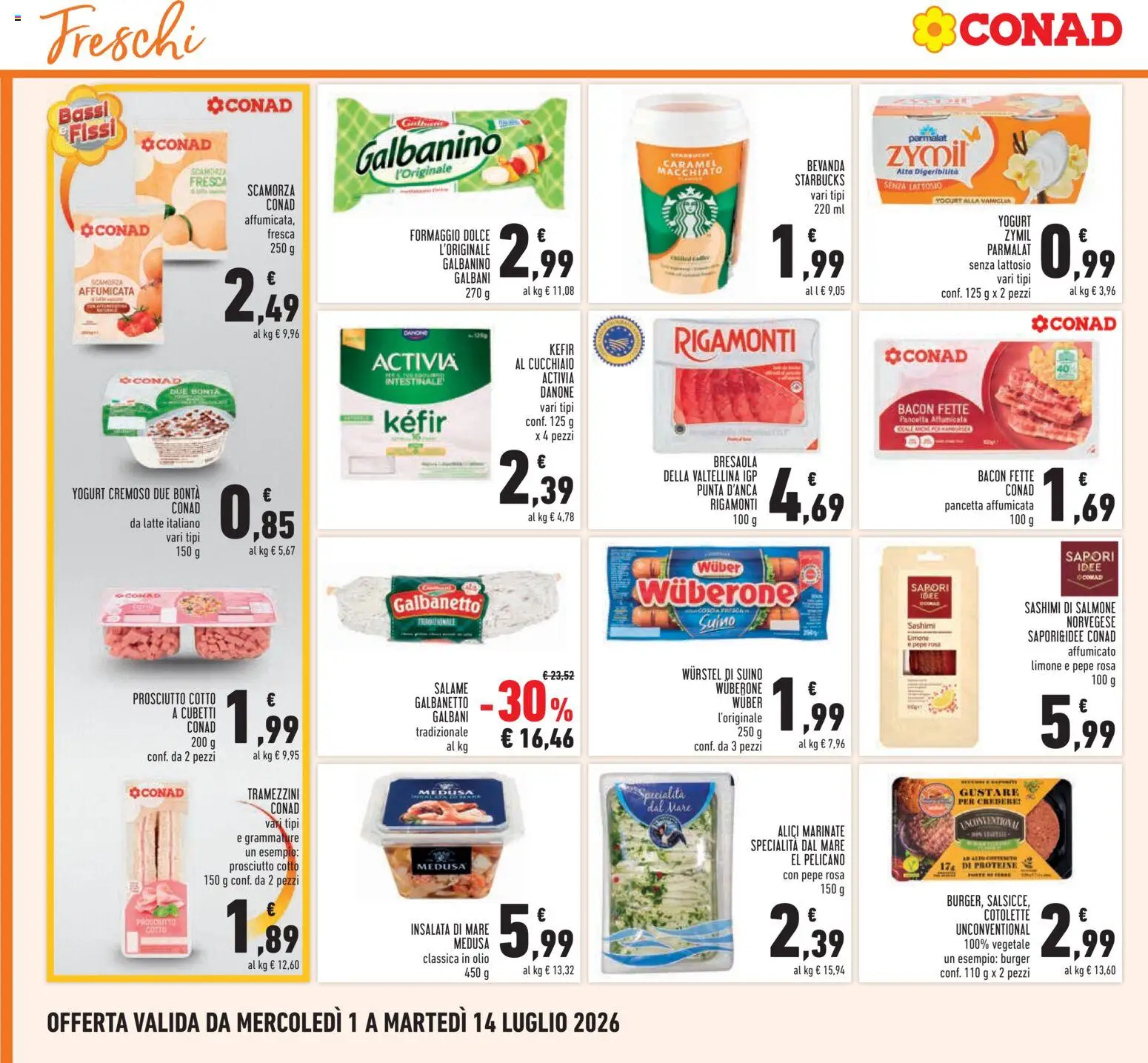 Volantino Conad del 01/07/2026 | Pagina: 10