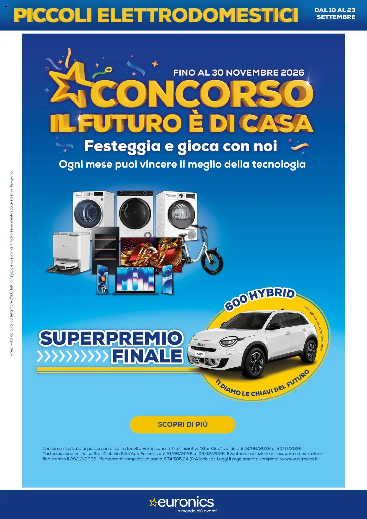 Volantino Euronics del 10/09/2026 | Pagina: 3