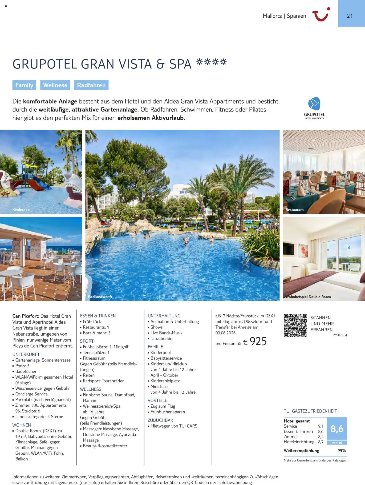 TUI Prospekt Südeuropa & Nordafrika 2026/27 – gültig ab 03.03.2026 | Seite: 21 | Produkte: Babybett