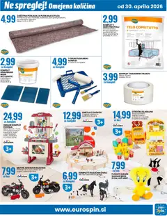 Eurospin katalog akcije – veljaven od 30.04.2026 | Stran: 15 | Izdelki: Kuhinja, Kos, Folija