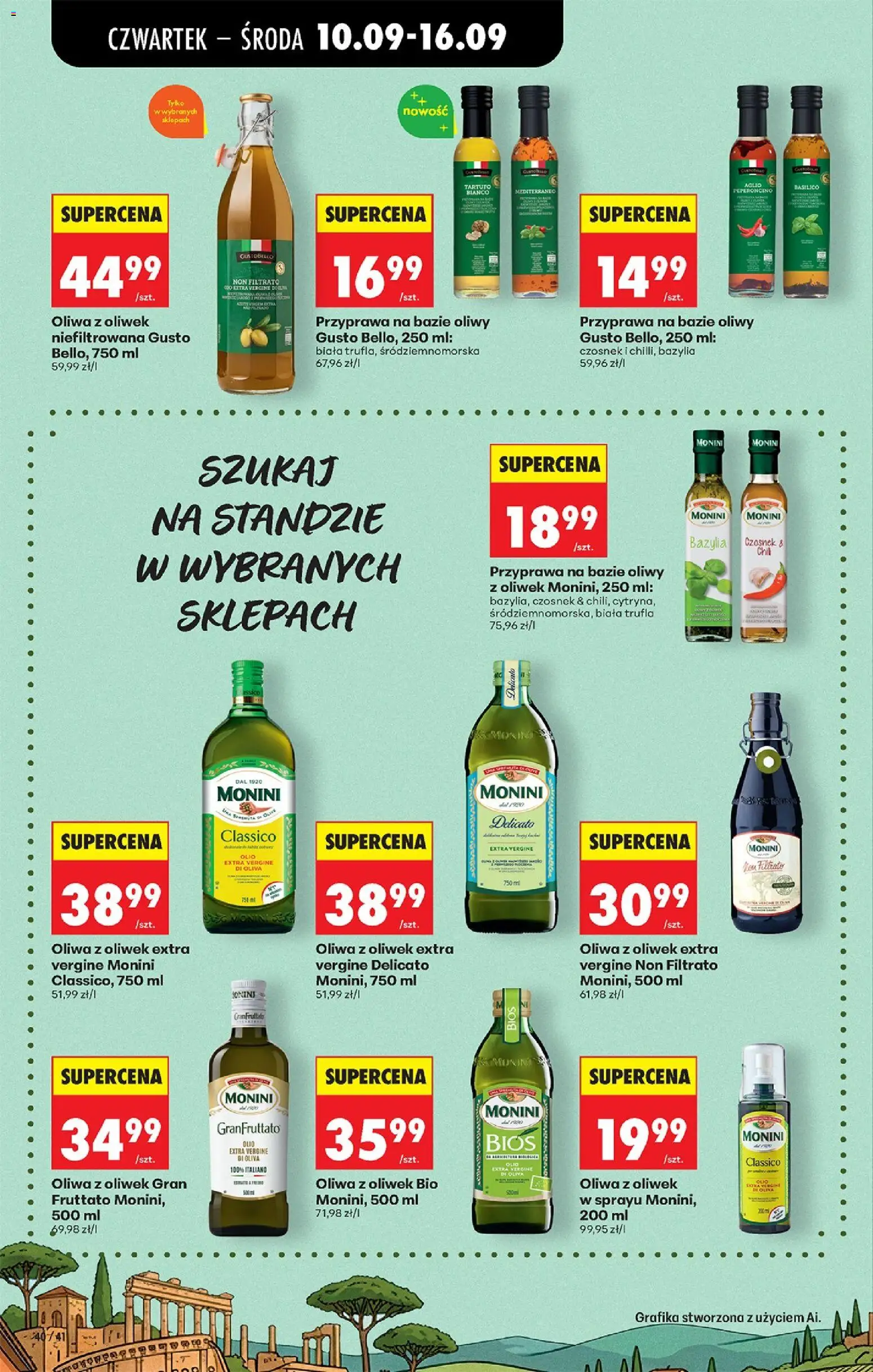 Biedronka gazetka od czwartku od 10.09.2026 | Strona: 60 | Produkty: Cytryna, Czosnek, Oliwa z oliwek, Bazylia