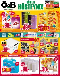 ÖoB erbjudanden - Förhandsvisning av reklamblad från butik ÖoB aktuell från 05/10/2026