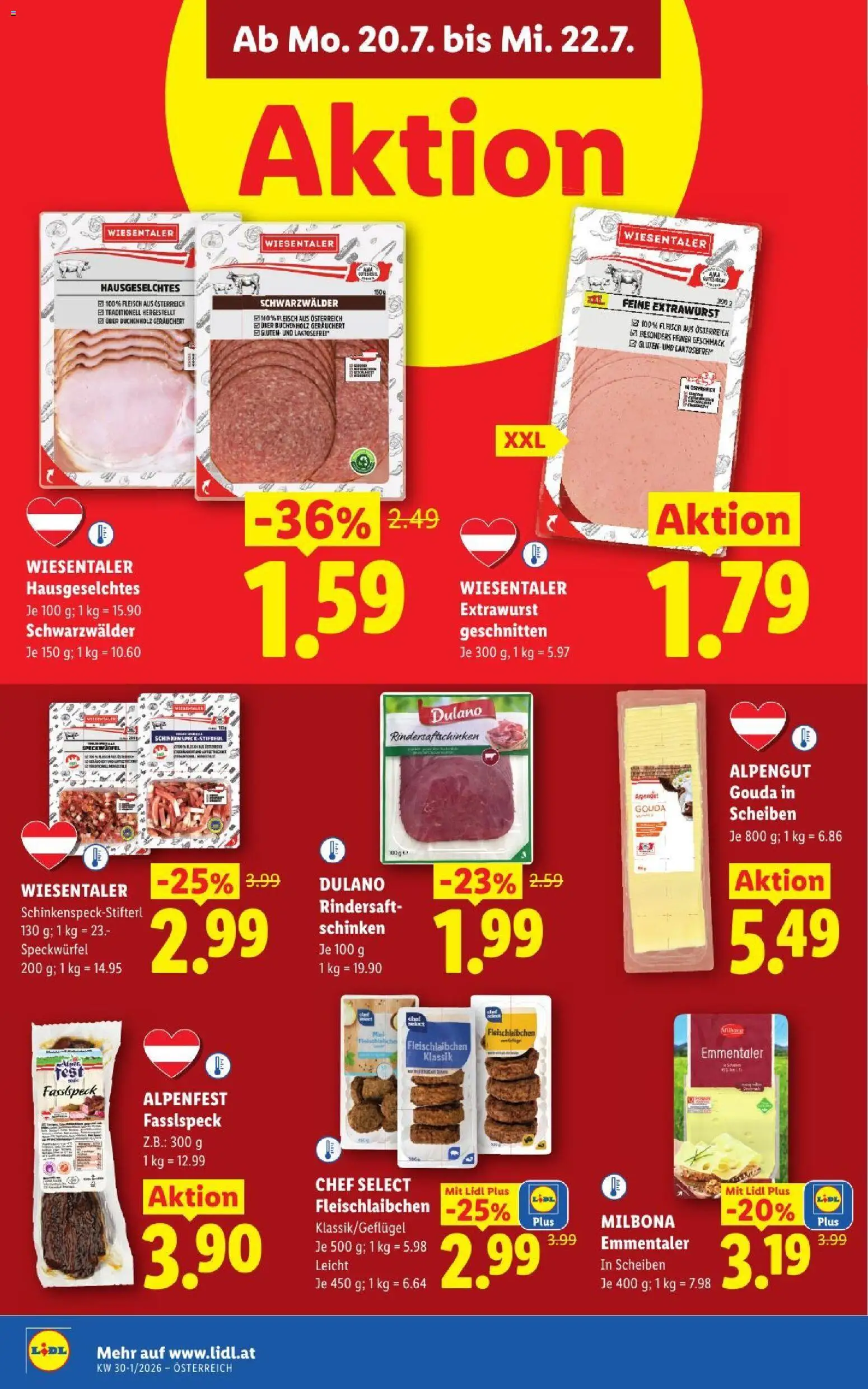 Lidl - Flugblatt gültig ab 16.07.2026 | Seite: 41 | Produkte: Schinken