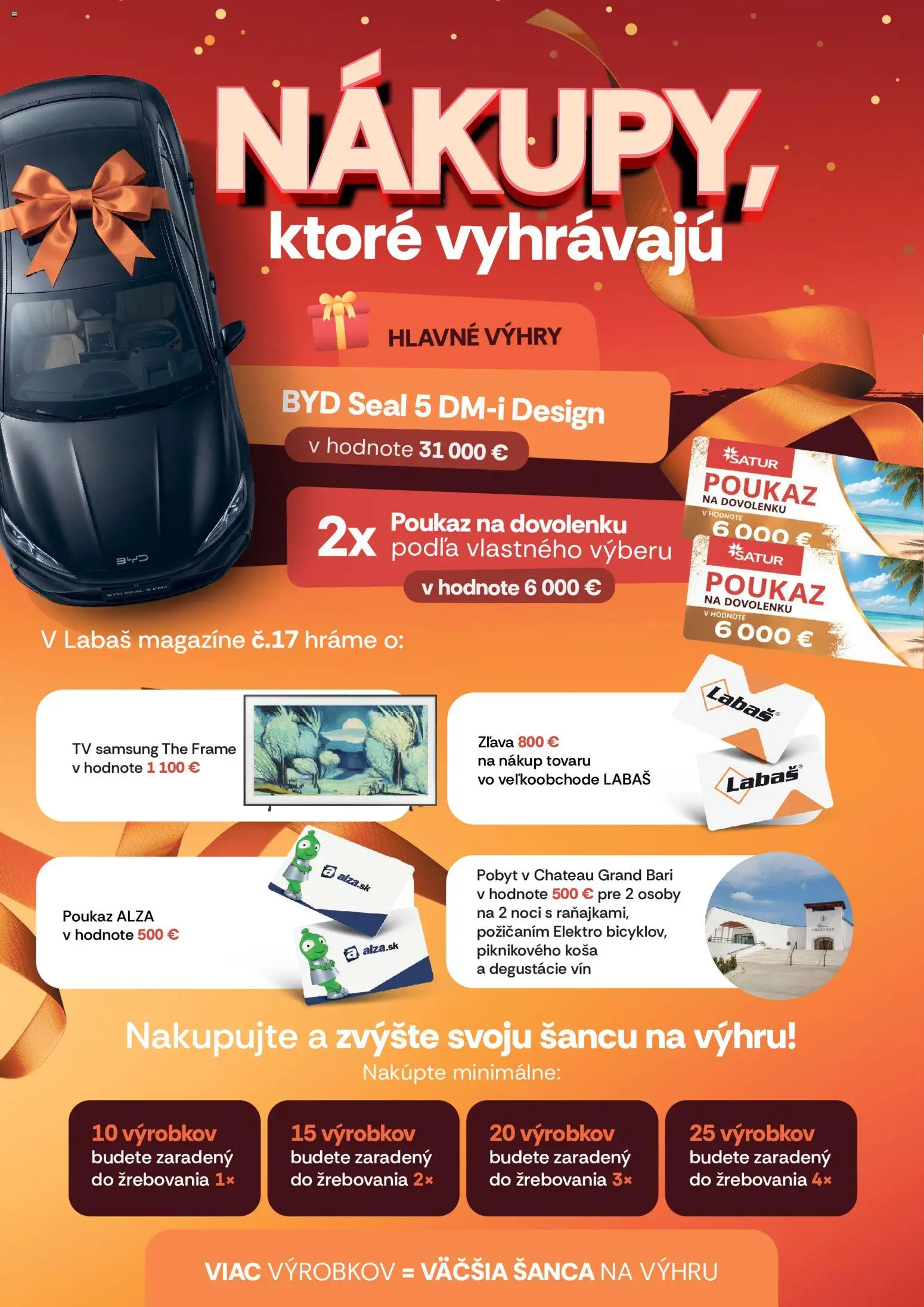 Nové Labaš akcie – leták je platný od 14.08.2026 | Strana: 2 | Produkty: Tv, Samsung