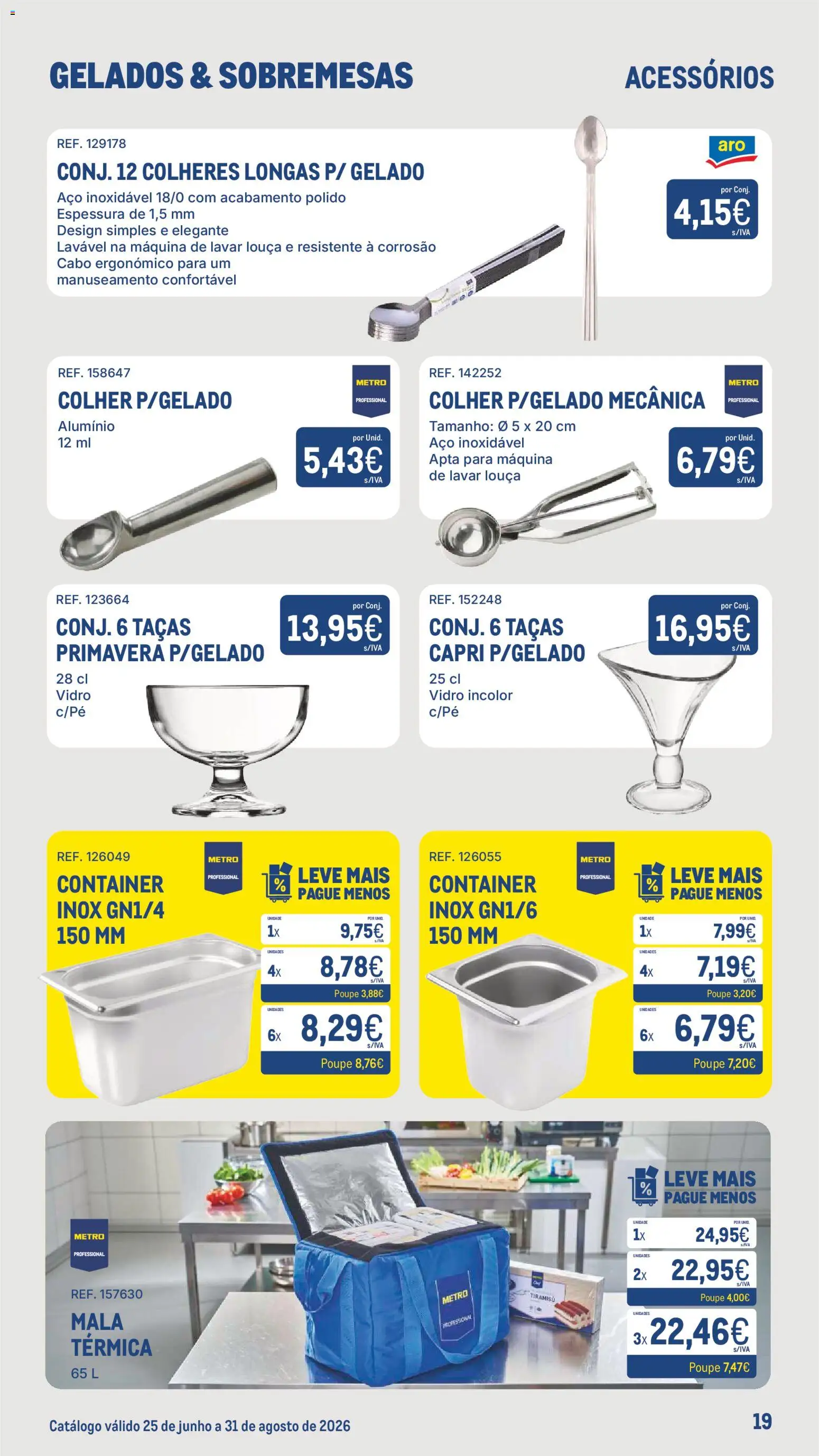 Makro Especial Gelados  Sobremesas │ válido de 25/06/2026 | Página: 19