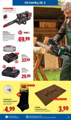 Lidl katalog akcije – veljaven od 20.04.2026 | Stran: 23 | Izdelki: Predpraznik, Akumulator, Polnilnik, Nogavice