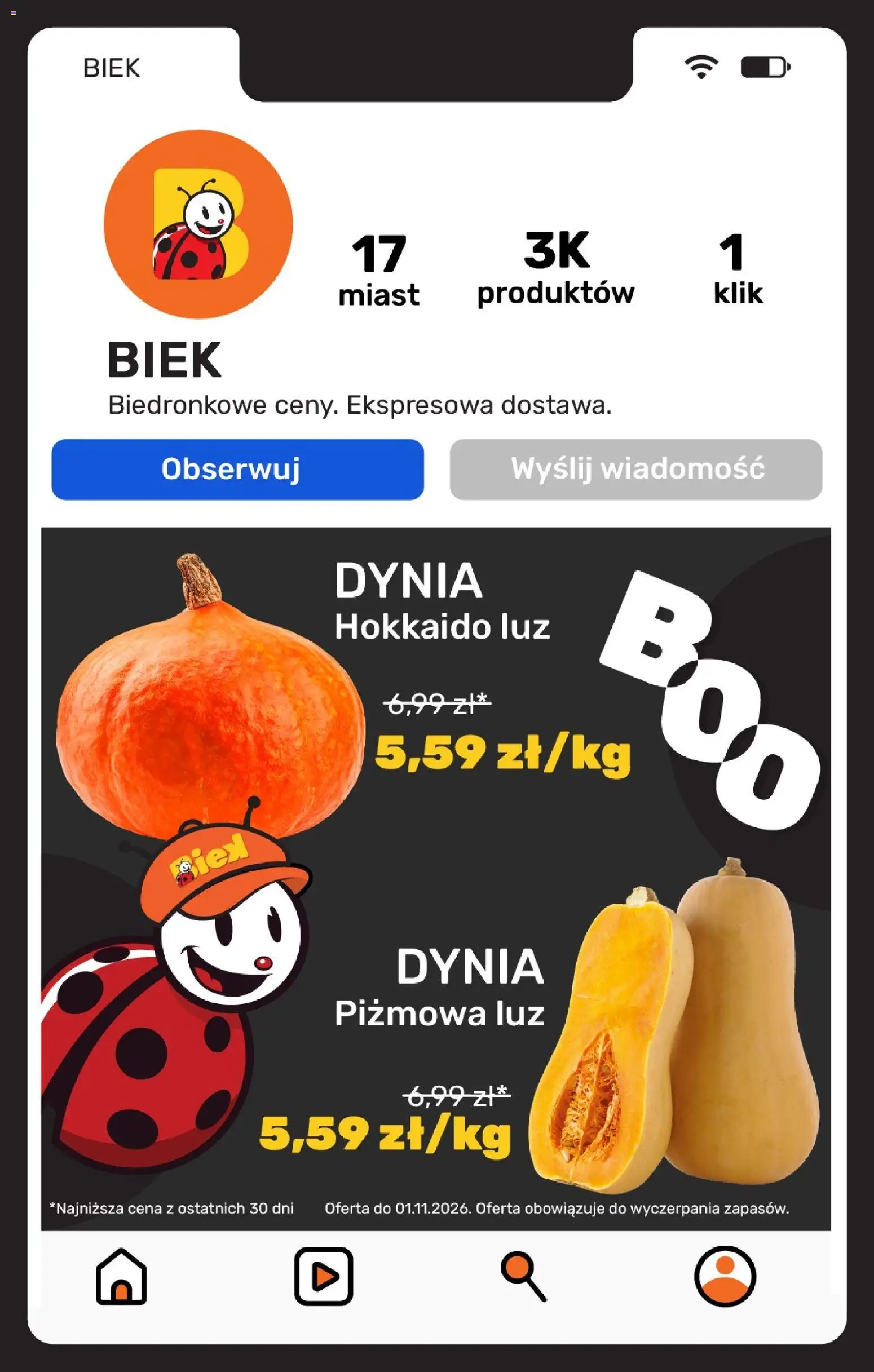 Biedronka Polsko leták - Biek od 30.10.2026 | Strana: 23