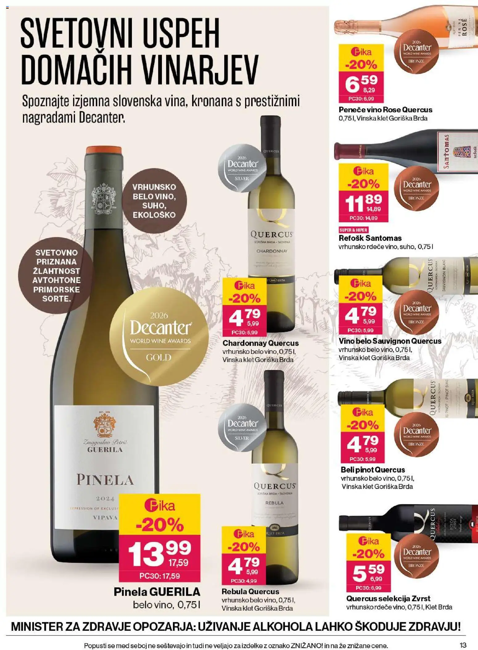 Novi Mercator katalog ponudbe – veljaven od 06.08.2026 | Stran: 13