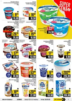 Náhled letáku Jip leták - Cash & Carry od 02.09.2026 | Strana: 7 | Produkty: Krupice, Ochucený jogurt, Protein, Dezert