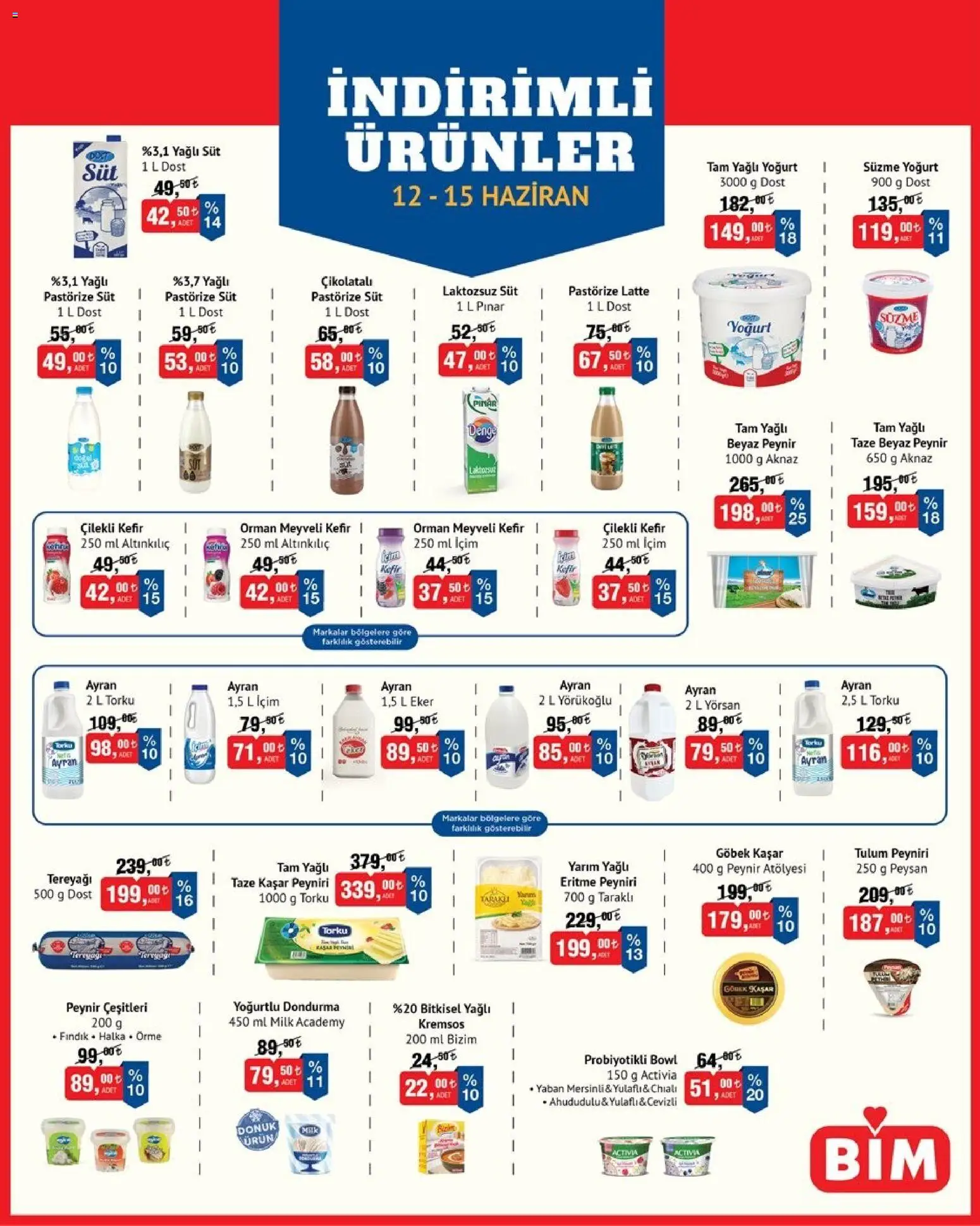 BİM - İndirimli Ürünler - 12.06.2026 tarihinden itibaren geçerlidir | Sayfa: 3