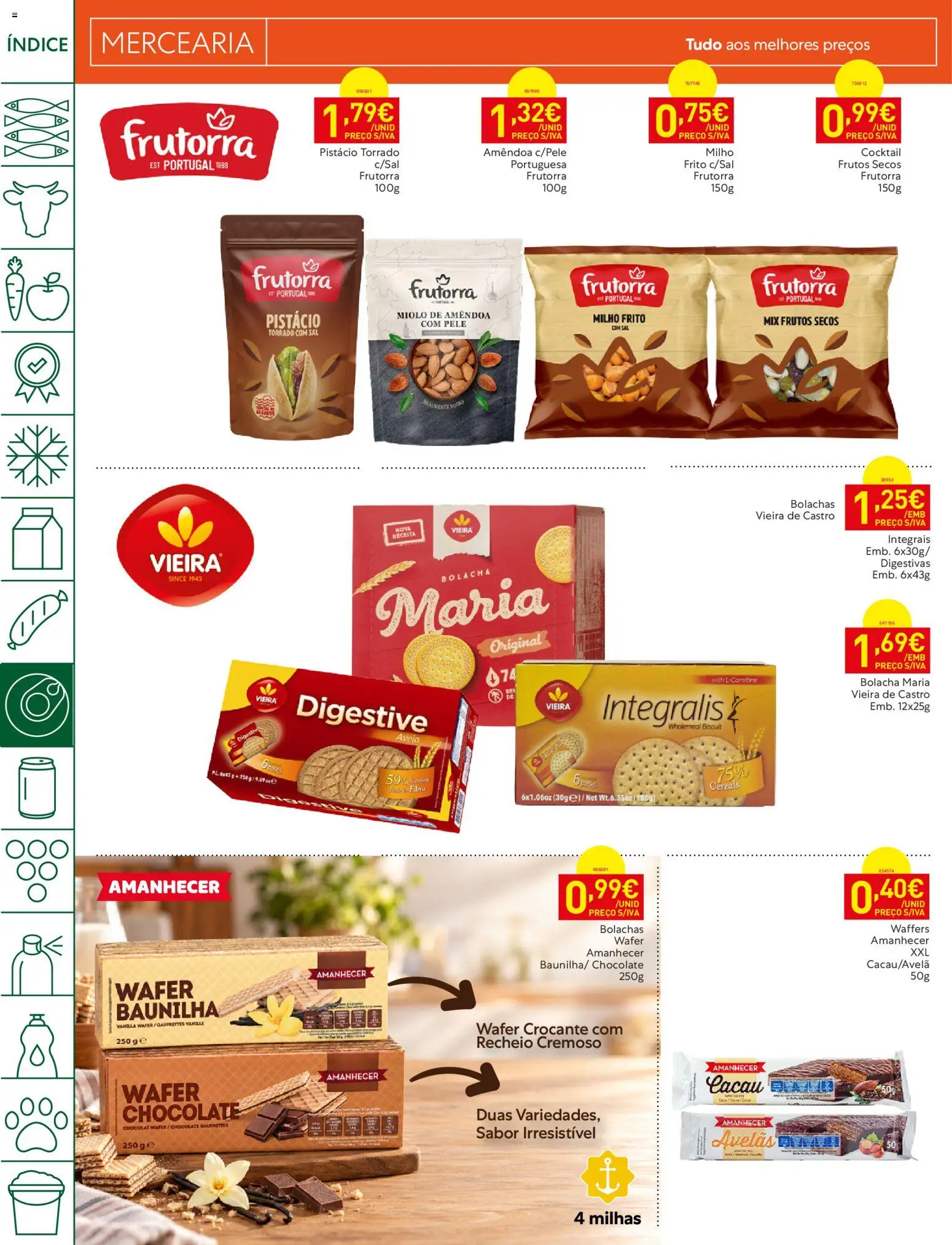 Recheio folheto Madeira │ válido de 22/09/2026 | Página: 20 | Produtos: Aveia, Frutos secos, Chocolate, Velas