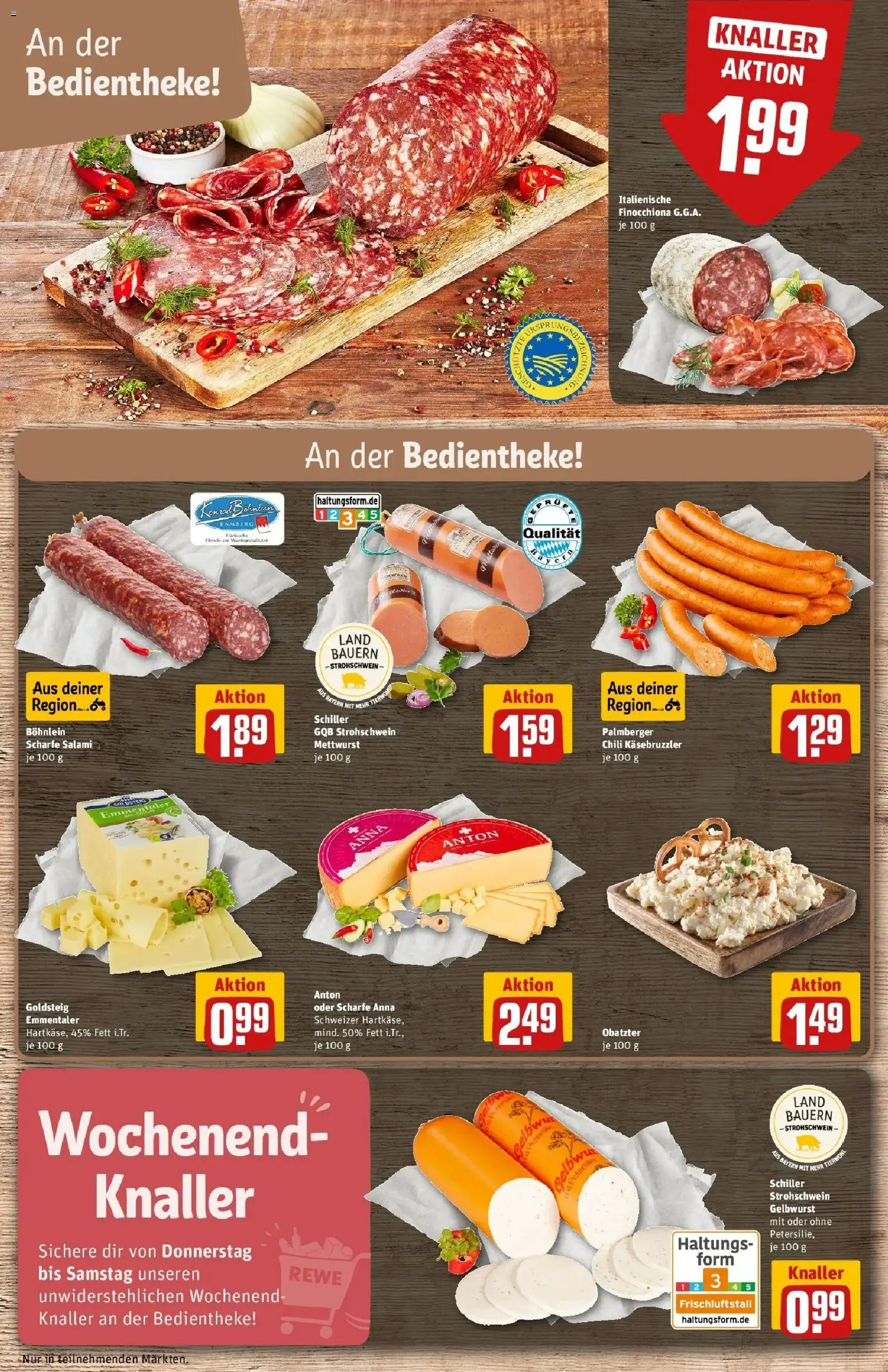 Rewe Prospekt Himmelkron – gültig ab 17.05.2026 | Seite: 13 | Produkte: Chili, Salami