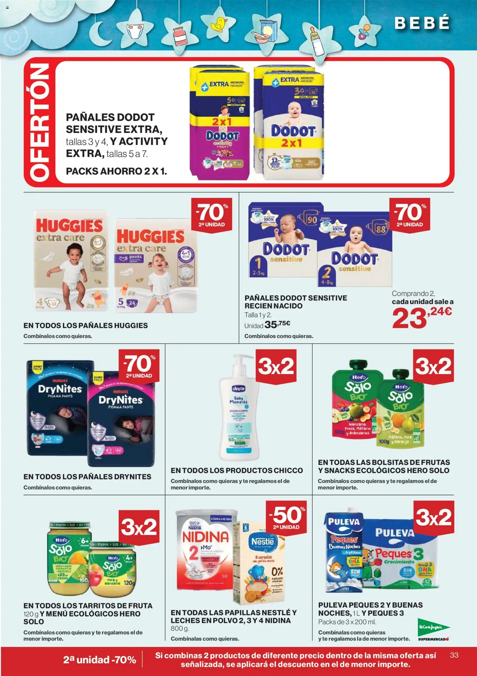 El Corte Inglés ofertas │ válido desde el 26/08/2026 | Página: 33 | Productos: Polvo, Snacks, Cereales, Té