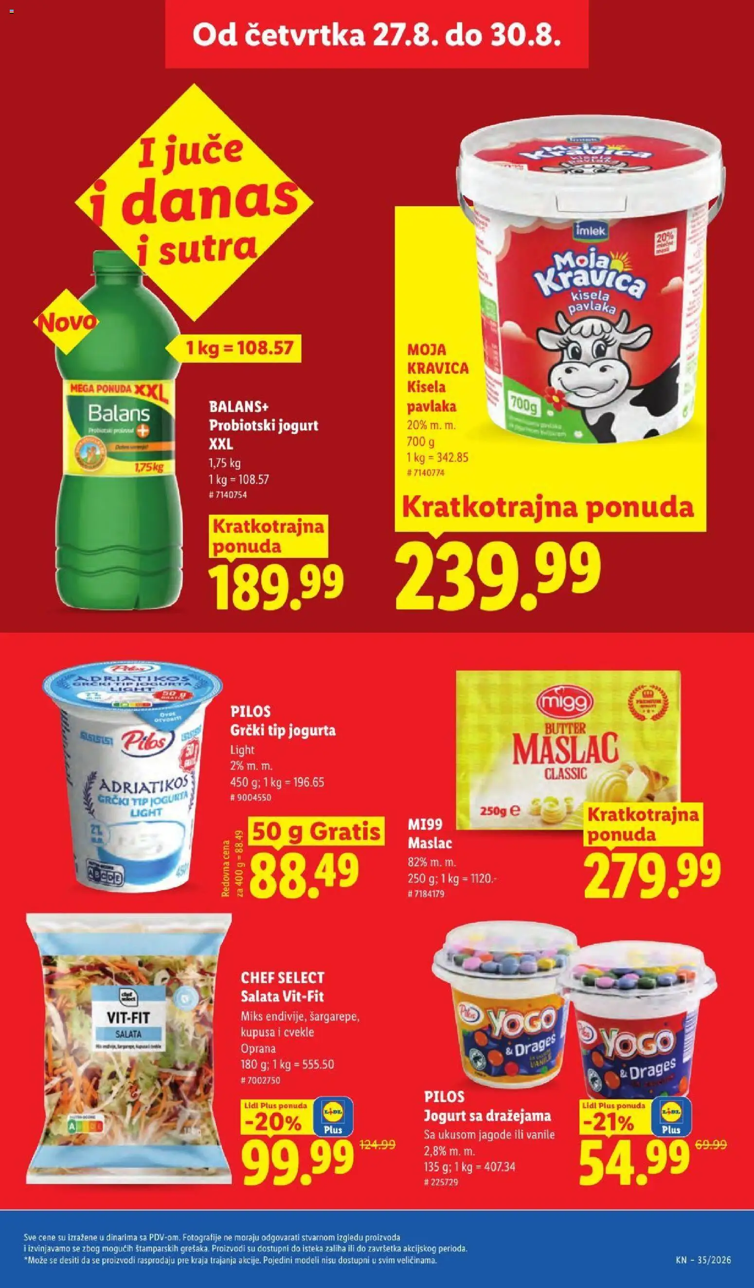 Lidl katalog - važi od 27.08.2026 | Strana: 29