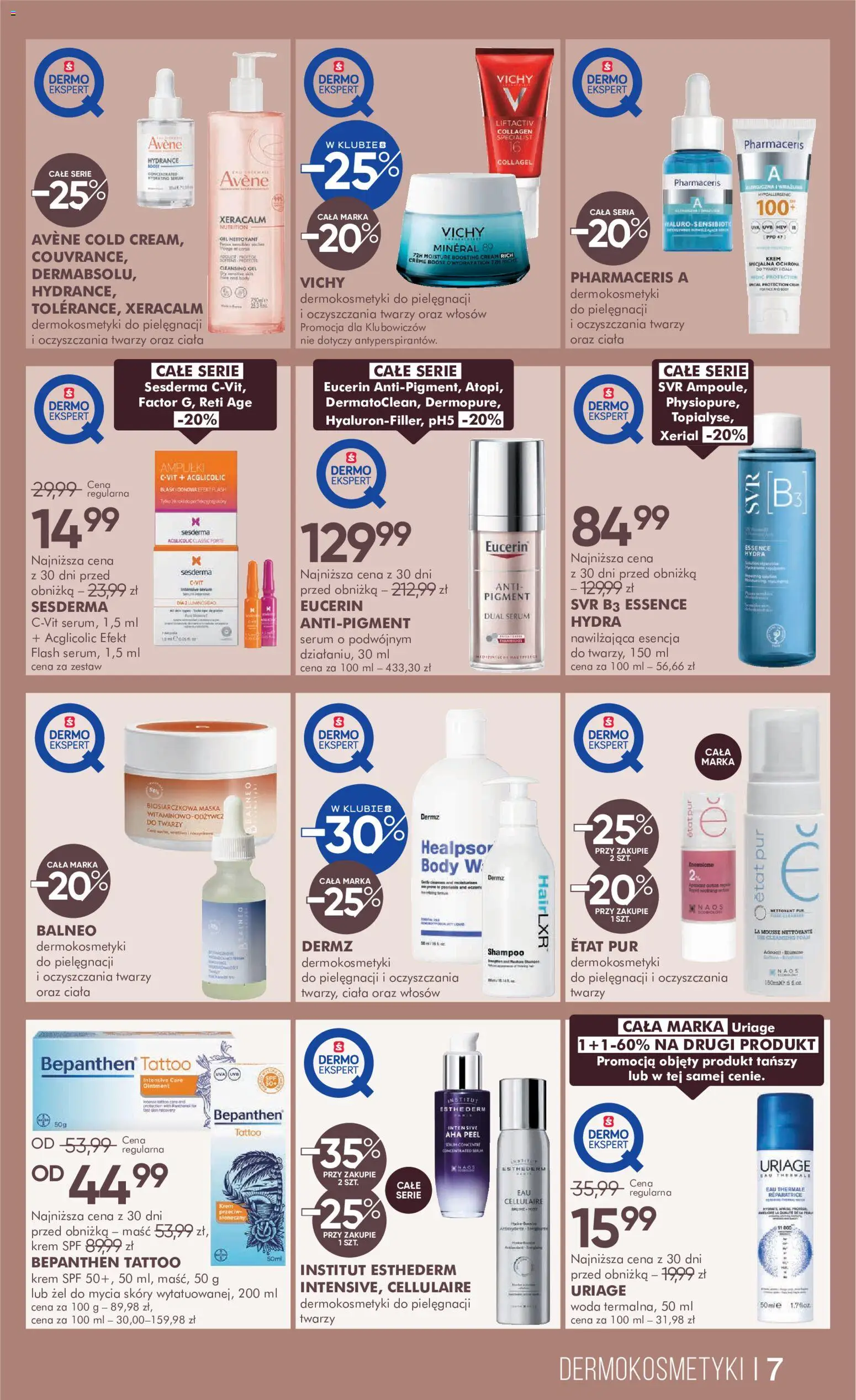 Super-pharm gazetka od 29.07.2026 | Strona: 7 | Produkty: Body, Krem, Woda, Ampułki