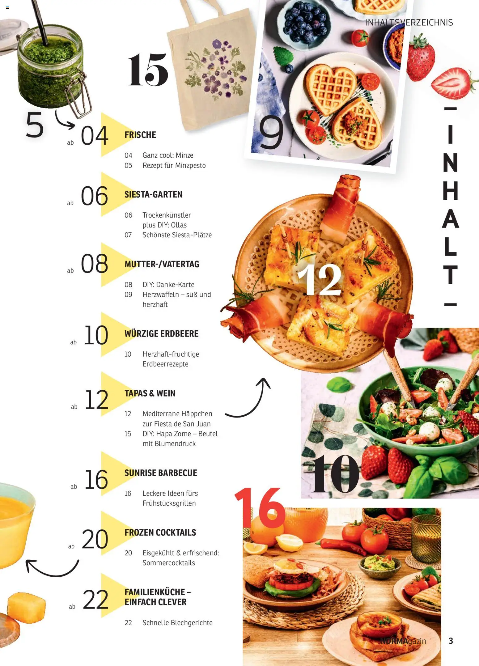 Norma NORMAgazin Mai/Juni 2026 – gültig ab 01.05.2026 | Seite: 3 | Produkte: Wein