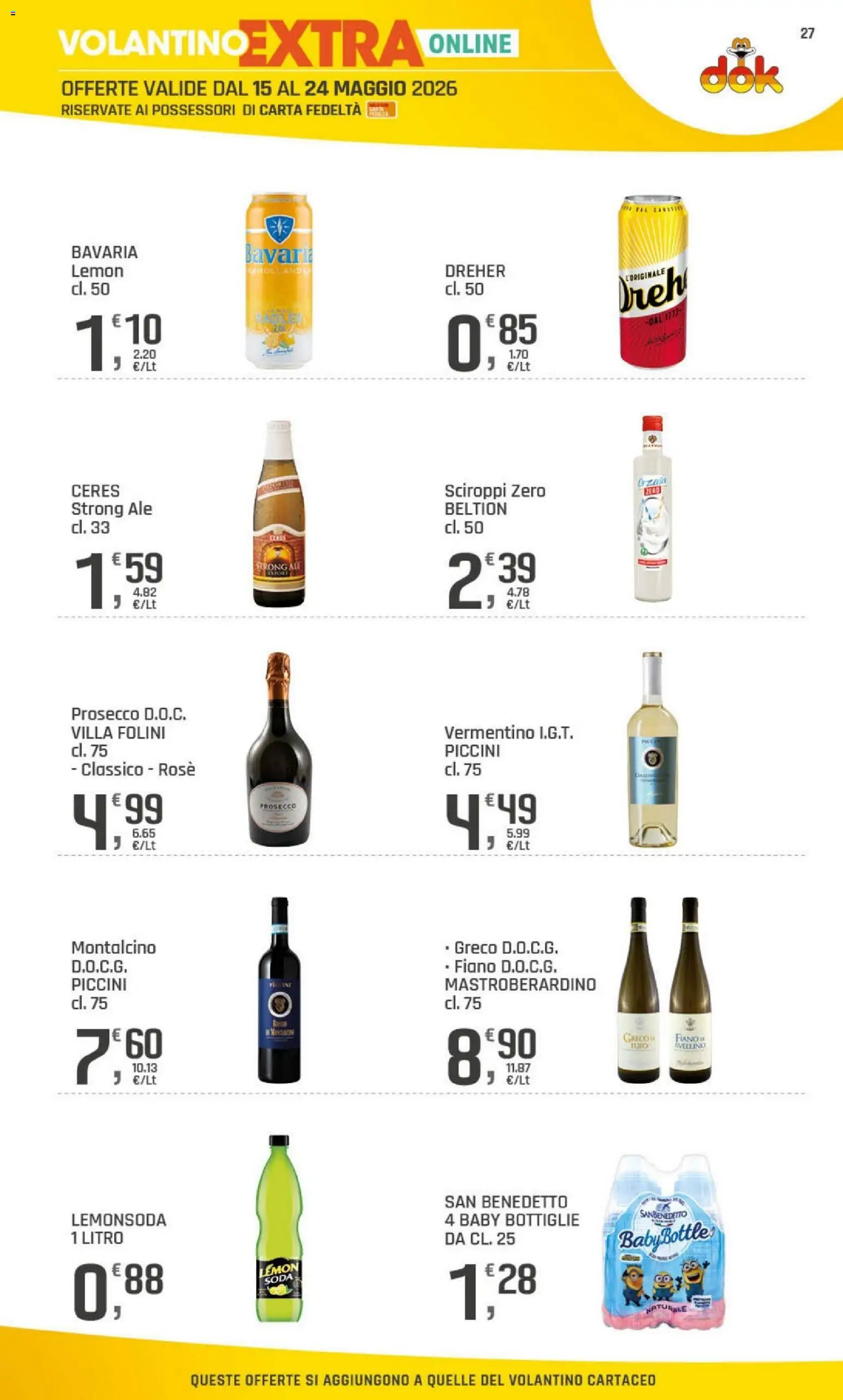 Volantino DOK del 15.05.2026 | Pagina: 27