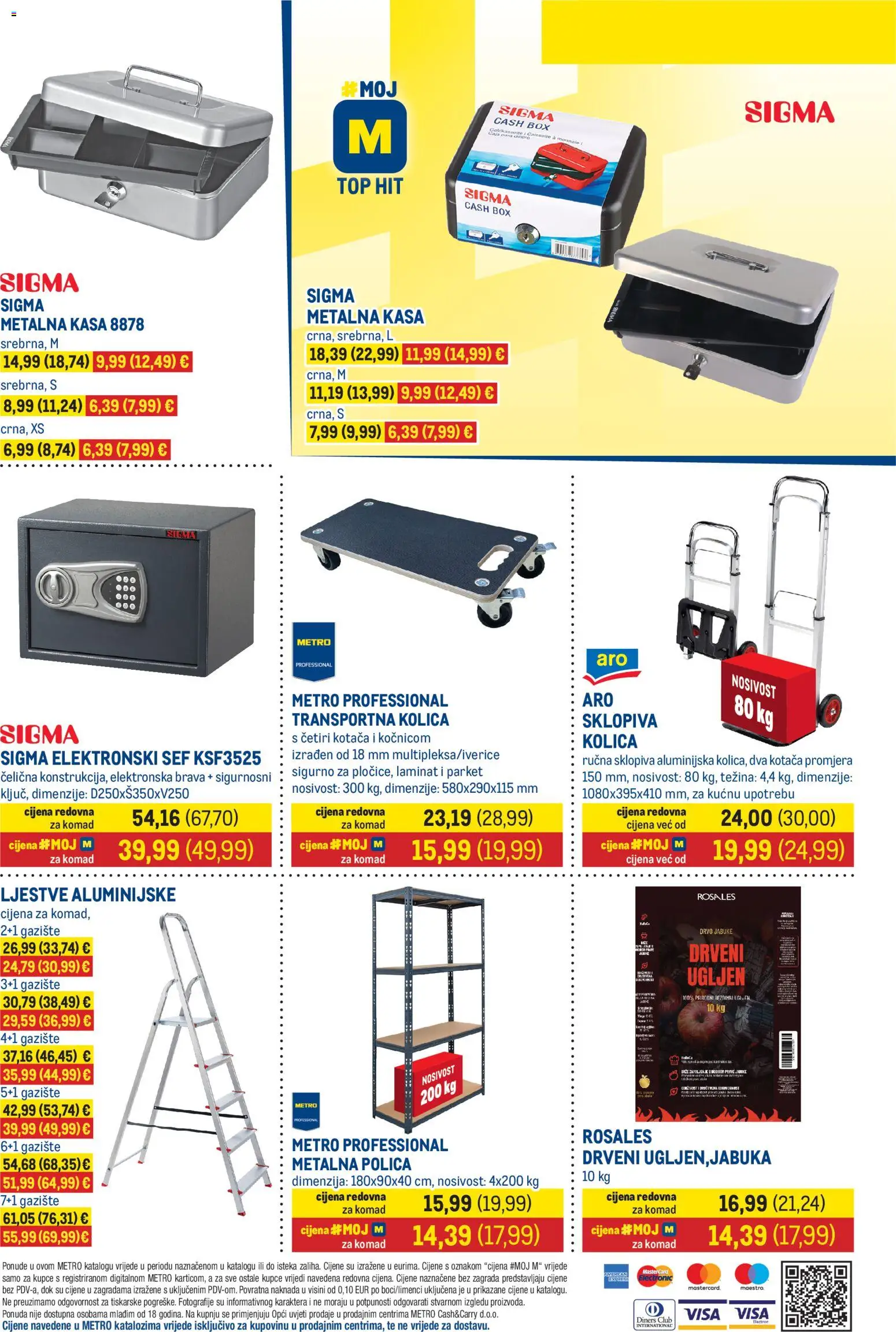 Metro katalog | vrijedi od 16.07.2026 | Stranica: 15 | Proizvodi: Kolica, Laminat, Sef, Jabuka