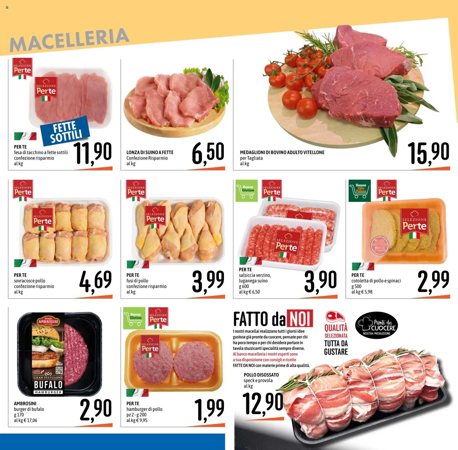 Volantino Emisfero del 10/09/2026 | Pagina: 16 | Prodotti: Speck, Tè, Olio, Salsiccia