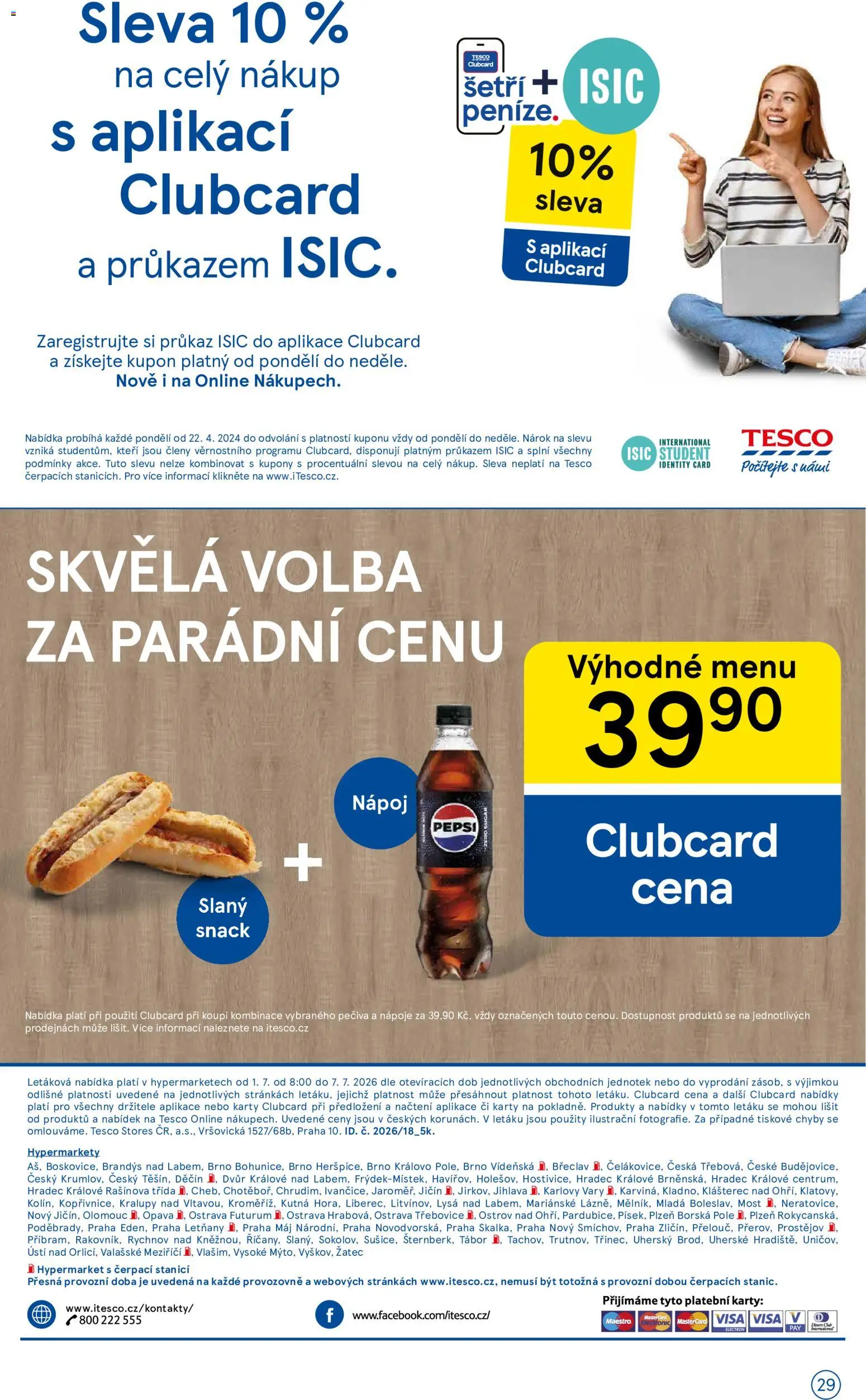 Tesco leták - Hypermarket od 01.07.2026 | Strana: 29