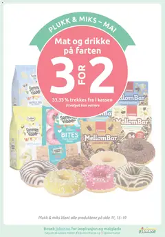 Forhåndsvisning av Joker kundeavis gyldig fra 11.05.2026 | Side: 19 | Produkter: Патч-корди, Sjokolade, Болти, Sukker