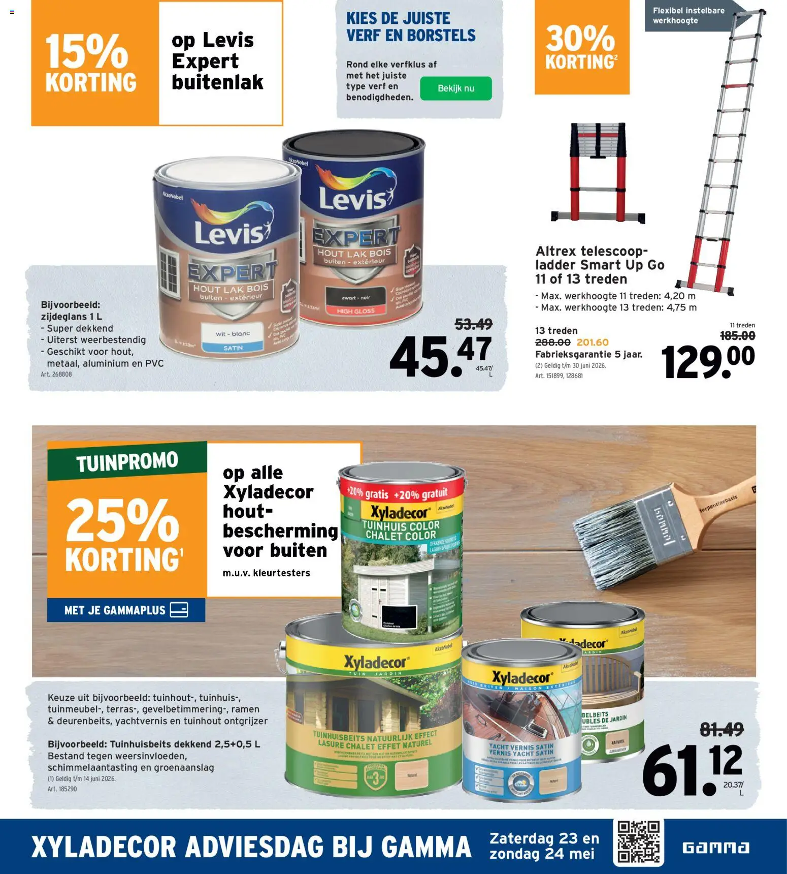 {H1} | Pagina: 19 | Producten: Borstels, Ladder