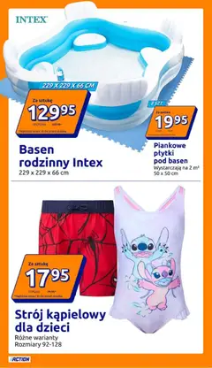 Pogląd oferty "Action gazetka" - ważna od 24.06.2026 | Strona: 17 | Produkty: Strój kąpielowy, Basen