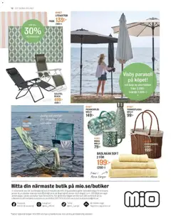 Mio erbjudanden - Förhandsvisning av reklamblad från butik Mio aktuell från 01.06.2026 | Sida: 12 | Produkter: Galler, Solstol, Telefon, Fällstol