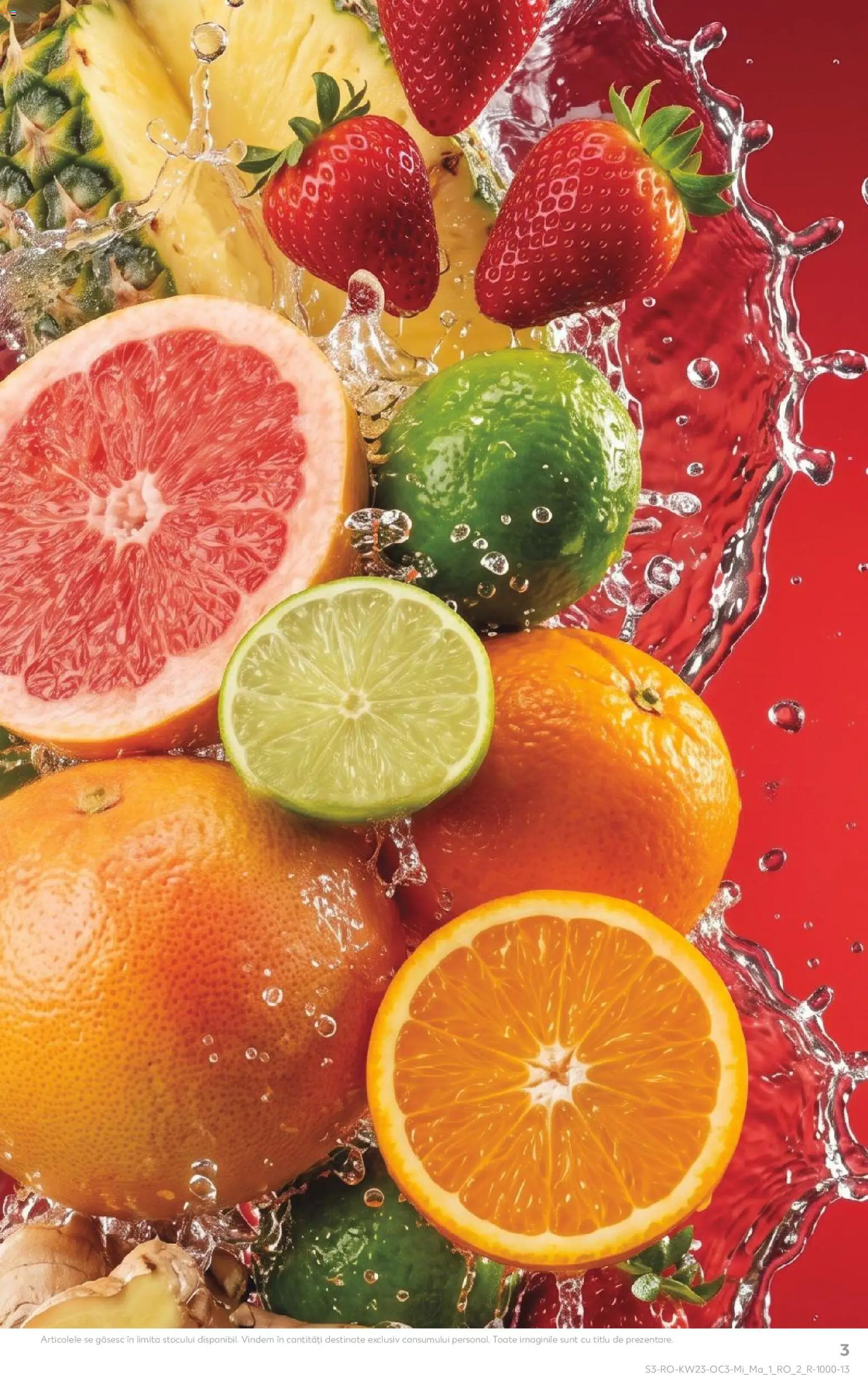 Noul catalog Kaufland – valabil de la 03.06.2026 | Pagină: 3 | Produse: Căpșuni, Fructe