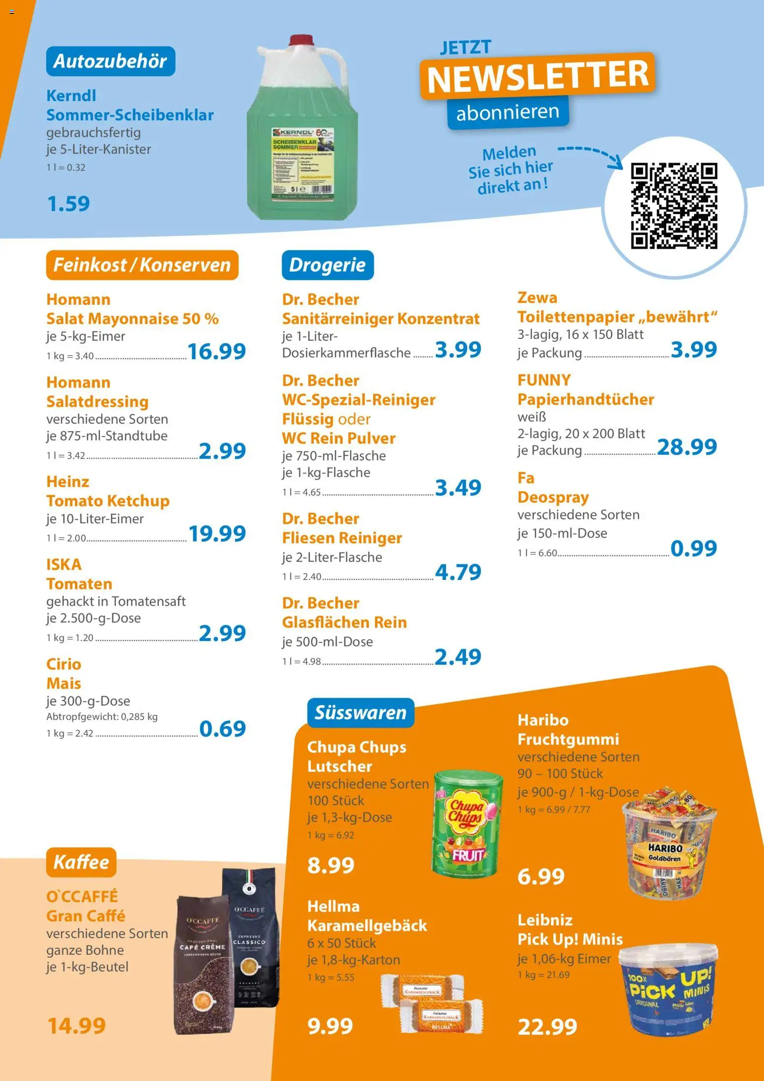 C&C Prospekt – gültig ab 10.08.2026 | Seite: 4 | Produkte: Zewa, Tomaten, Ketchup, Toilettenpapier
