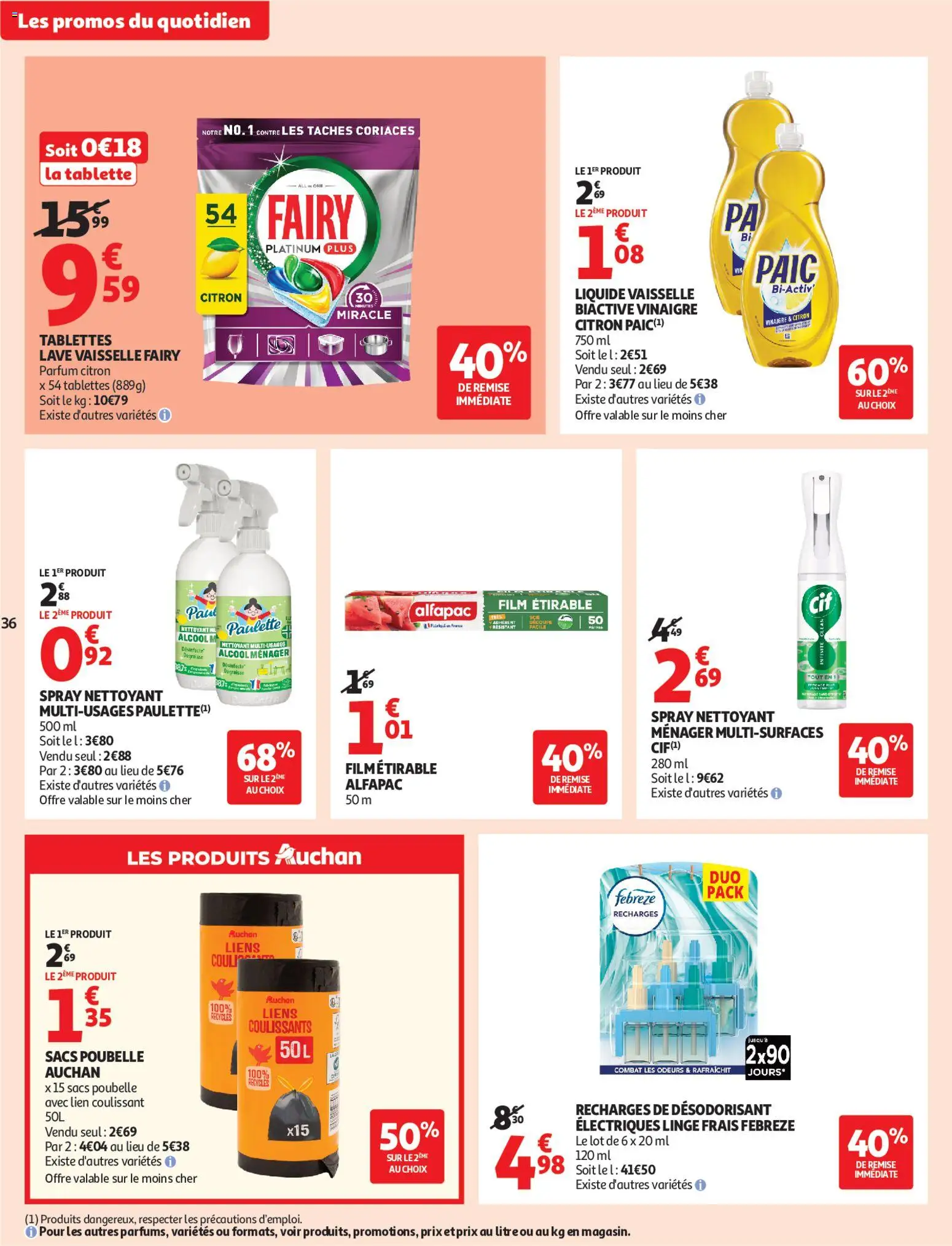 {H1} | Page: 37 | Produits: Citron, Fairy, Parfum, Désodorisant