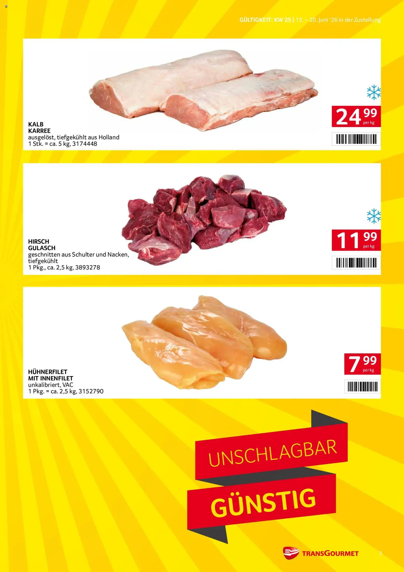 Transgourmet Zustellaktion gültig ab 15.06.2026 | Seite: 3