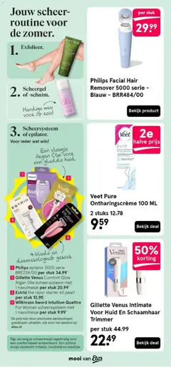 Etos folder - Zomer - Voorbeeld van een folder van Etos, geldig van 29-06-2026 | Pagina: 12 | Producten: Ontharingscrème, Olie, Kan, Crème