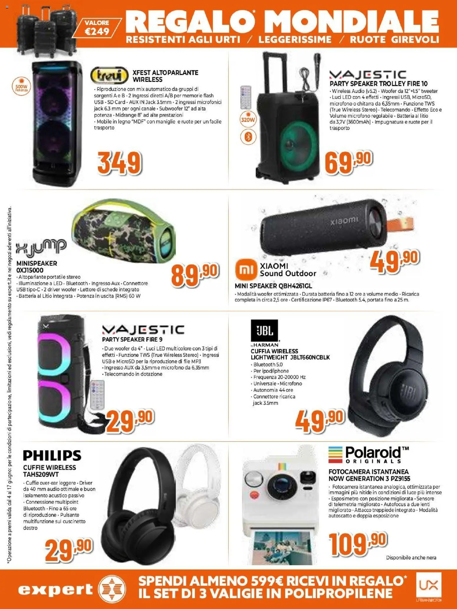 Volantino Expert del 04.06.2026 | Pagina: 13 | Prodotti: Mobile, Altoparlante, Audio, MP3