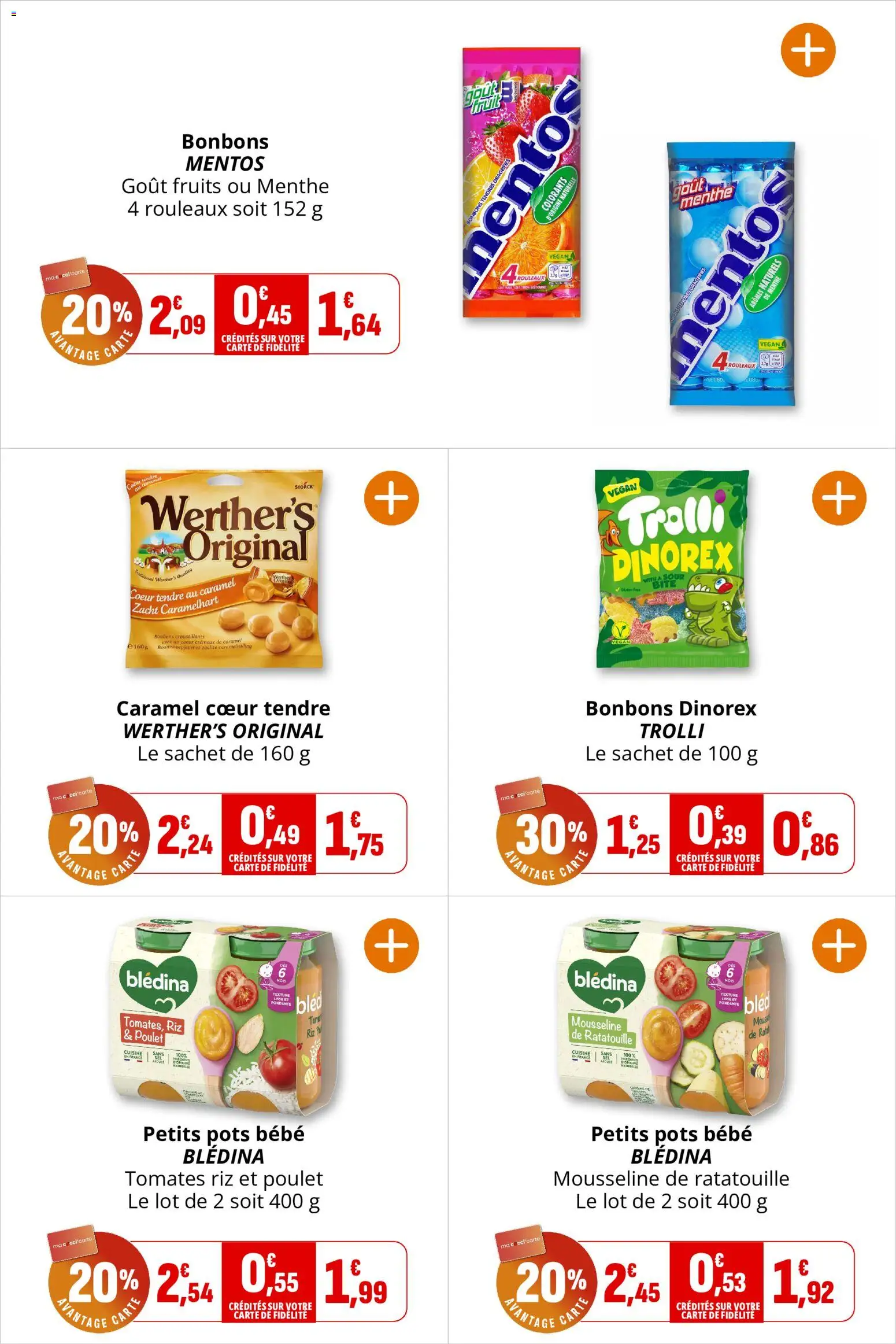 {H1} | Page: 10 | Produits: Menthe, Tomates, Riz, Bonbons