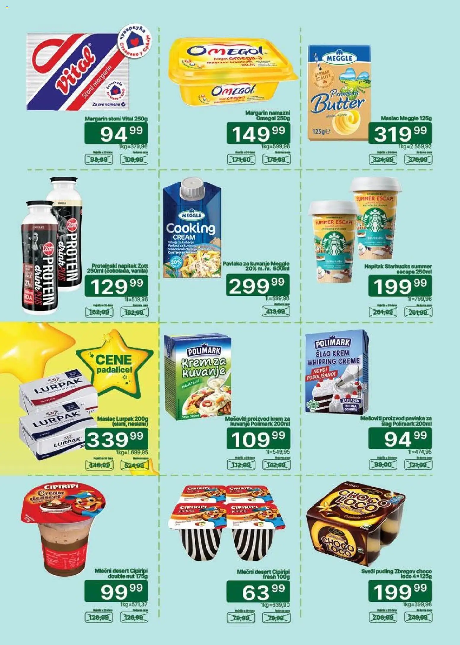 Univerexport katalog - važi od 20.07.2026 | Strana: 8 | Proizvode: Šlag, Puding, Šlag krem, Pavlaka