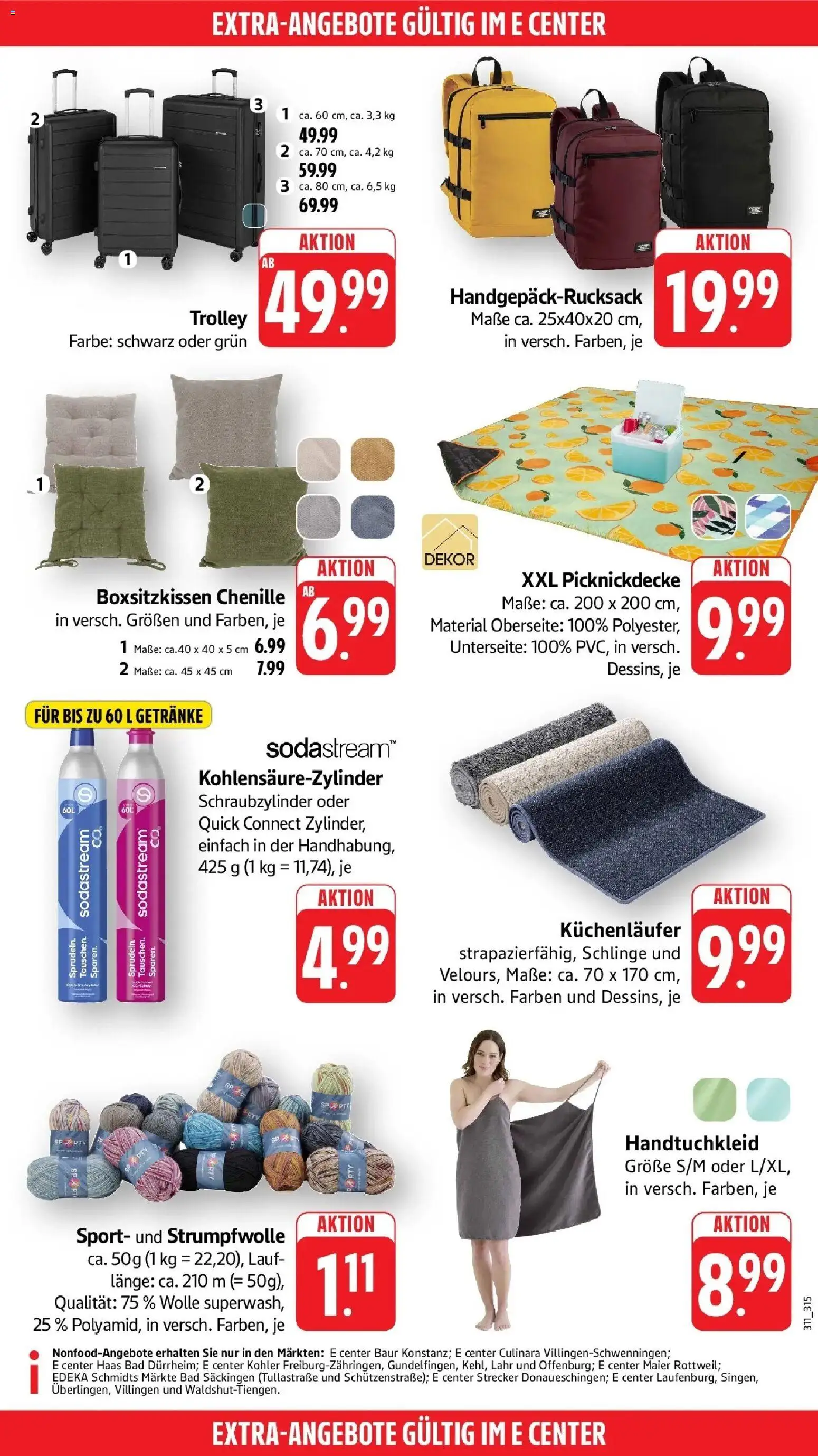 E center - E center: Wochenangebote – gültig ab 28.06.2026 | Seite: 51 | Produkte: Bad, Sodastream
