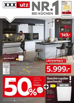 XXXLutz Nr. 1 bei Küchen ab 26.09.2026 gültig
