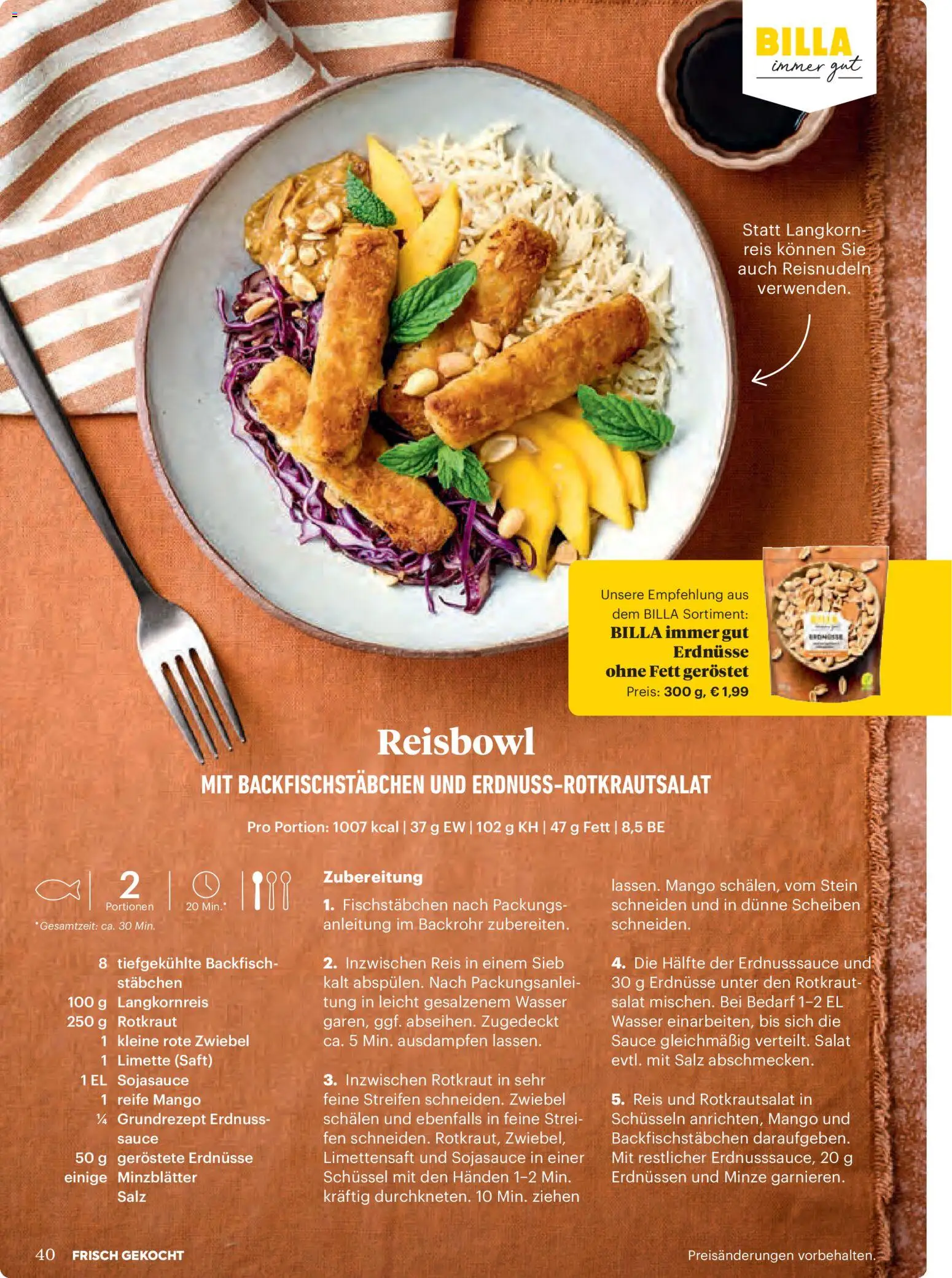 Billa AT akciós ujság - amely érvényes a következő dátumtól: 2026.10.01. | Oldal: 40 | Termékek: Mangó
