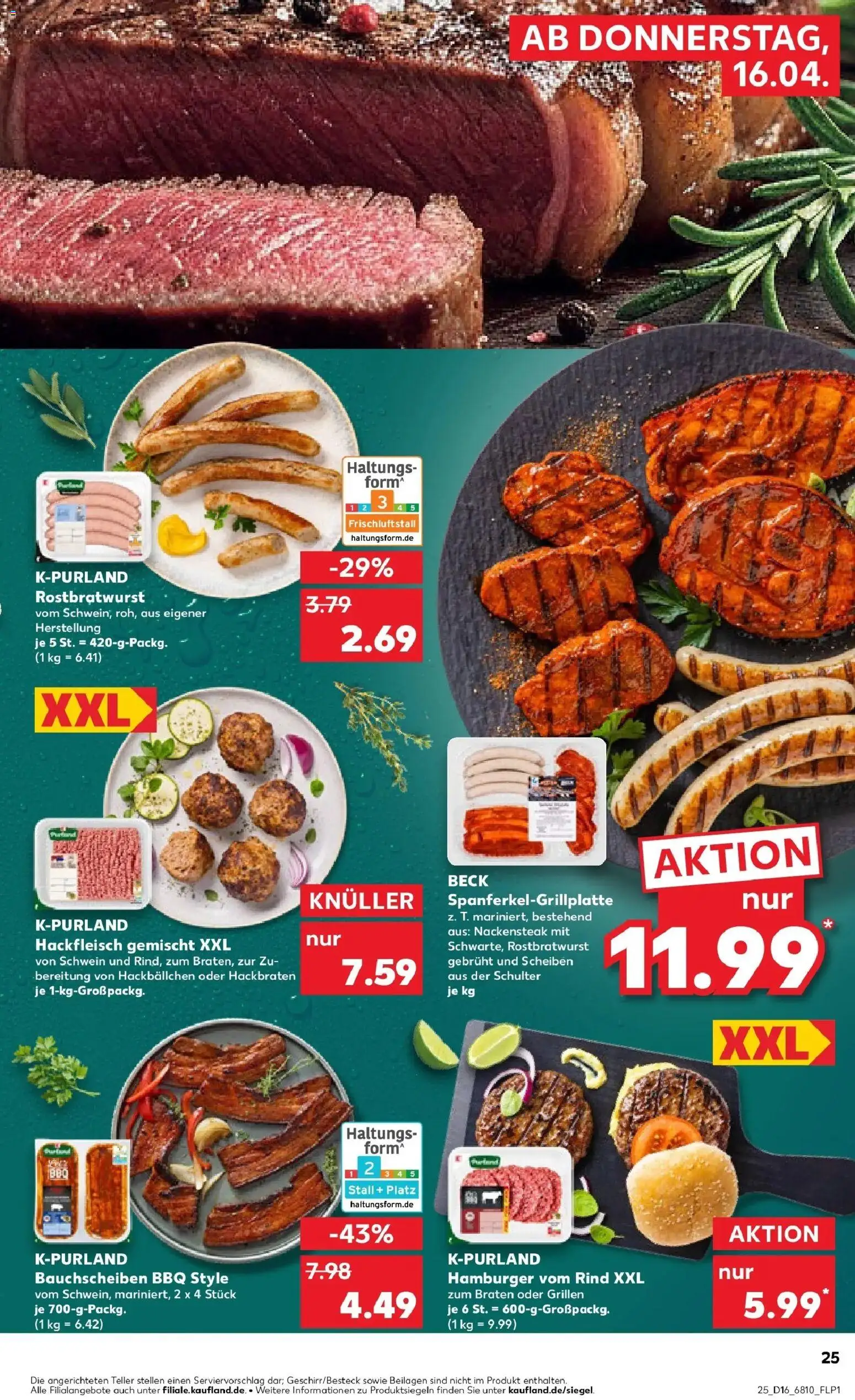 Kaufland Prospekt Sindelfingen	 – gültig ab 13.04.2026 | Seite: 37 | Produkte: Hackfleisch