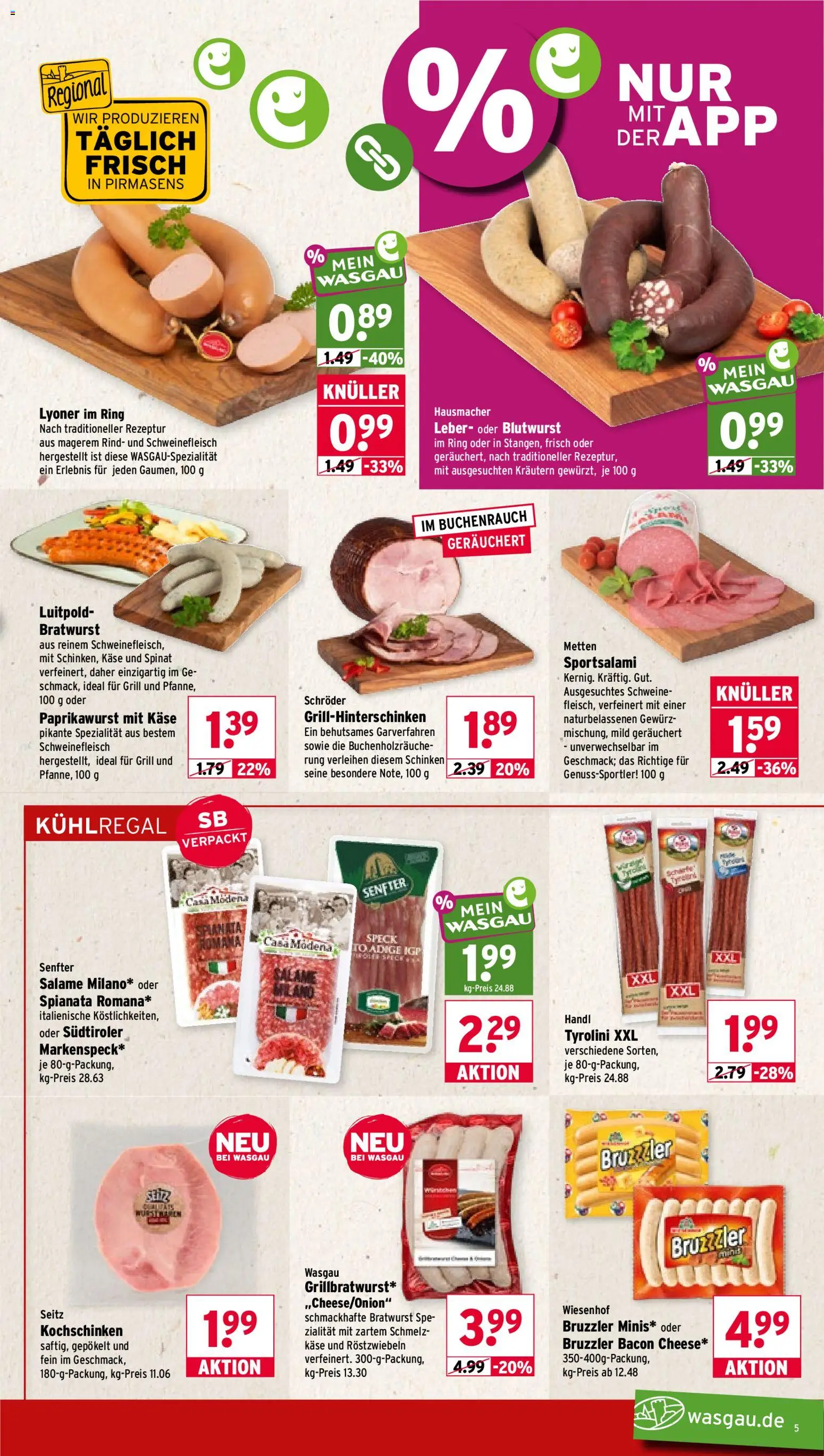 Wasgau Prospekt – gültig ab 15.06.2026 | Seite: 5