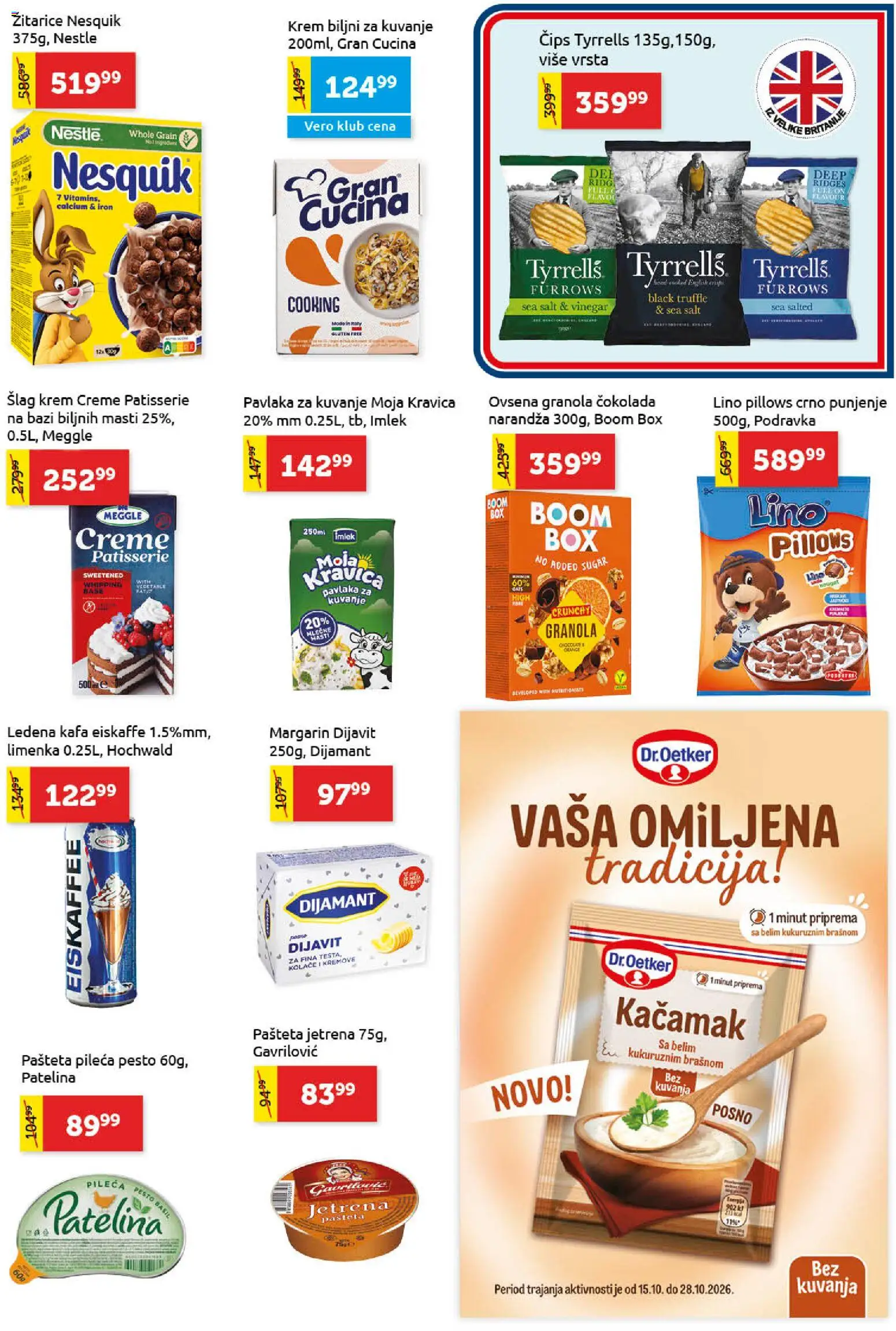 SuperVERO katalog - važi od 15.10.2026 | Strana: 13 | Proizvode: Granola, Podravka, Margarin, Kafa