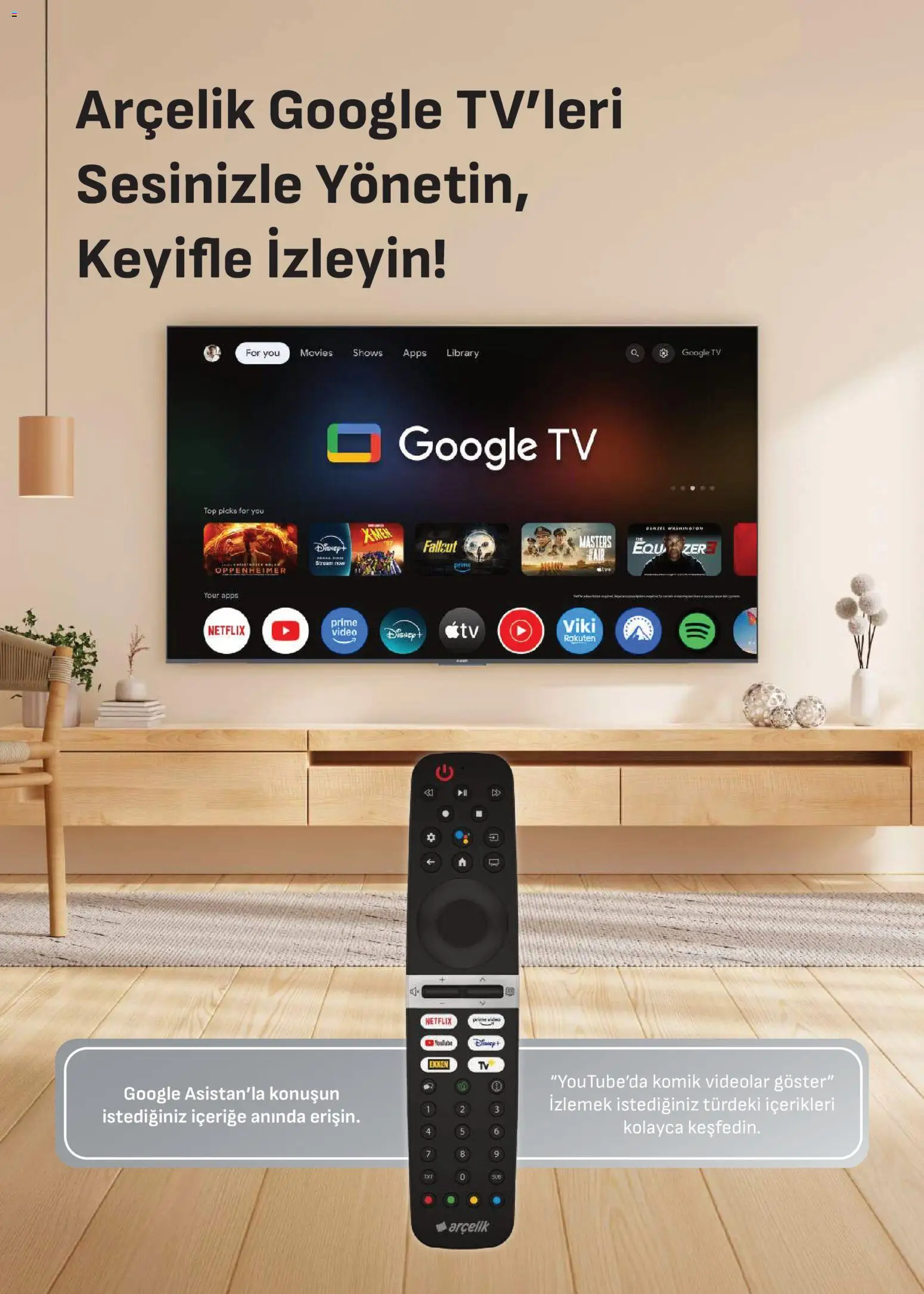 Arçelik Katalog - 01.04.2026 tarihinden itibaren geçerlidir | Sayfa: 81 | Ürünler: TV, Video