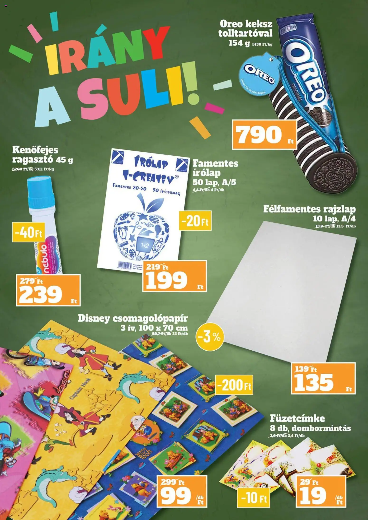 Family Diszkont akciós ujság - amely érvényes a következő dátumtól: 2026.07.30. | Oldal: 3 | Termékek: Ragasztó, Keksz
