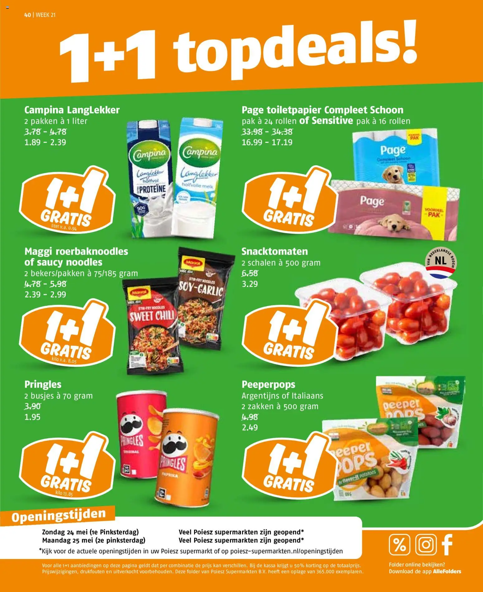{H1} | Pagina: 40 | Producten: Kan, Pringles, Toiletpapier