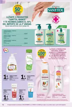 Vista previa E.Leclerc Resalta tu belleza válido desde el 20.05.2026 | Página: 12 | Productos: Jabón, Mousse, Té, Aceite corporal