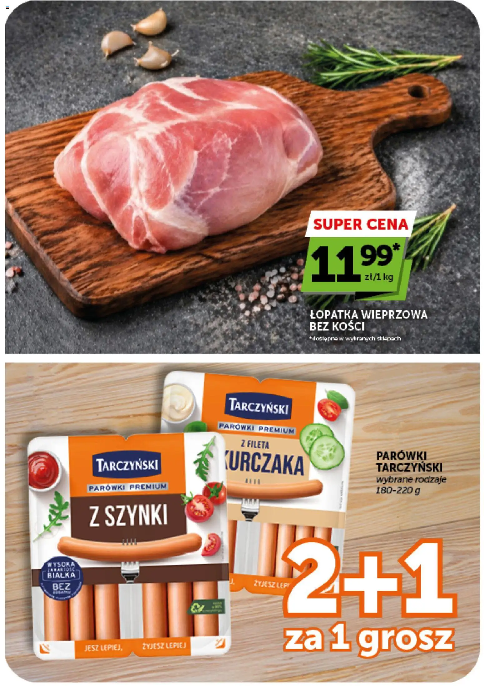 Euro Sklep gazetka od 03.09.2026 | Strona: 3 | Produkty: Łopatka wieprzowa bez kości, Parówki, Parówki tarczyński, Łopatka wieprzowa