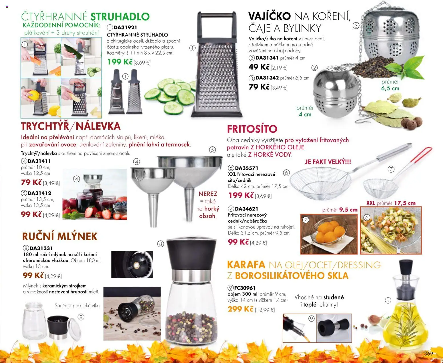 Nové Dedra akcie – leták je platný od 01.09.2026 | Strana: 69 | Produkty: Strúhadlo, Bylinky